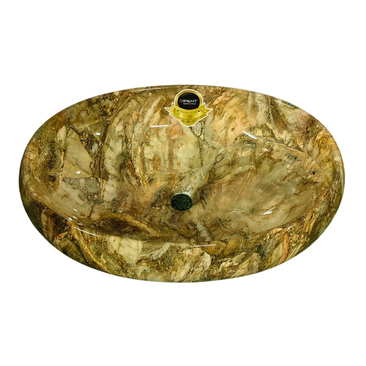 M396-4 Premium Quality Marble Counter Top Basin